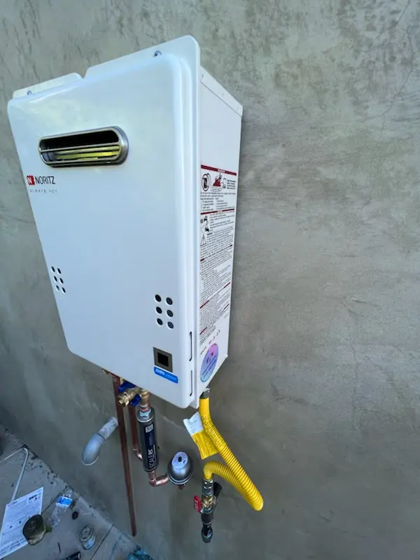 Tankless water heater installation for Hope Valley homes